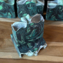 Load image into Gallery viewer, Tea Tree & Charcoal Goat Milk Soap