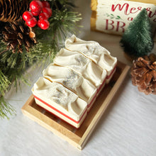 Load image into Gallery viewer, Candy Cane Lane Goat Milk Soap
