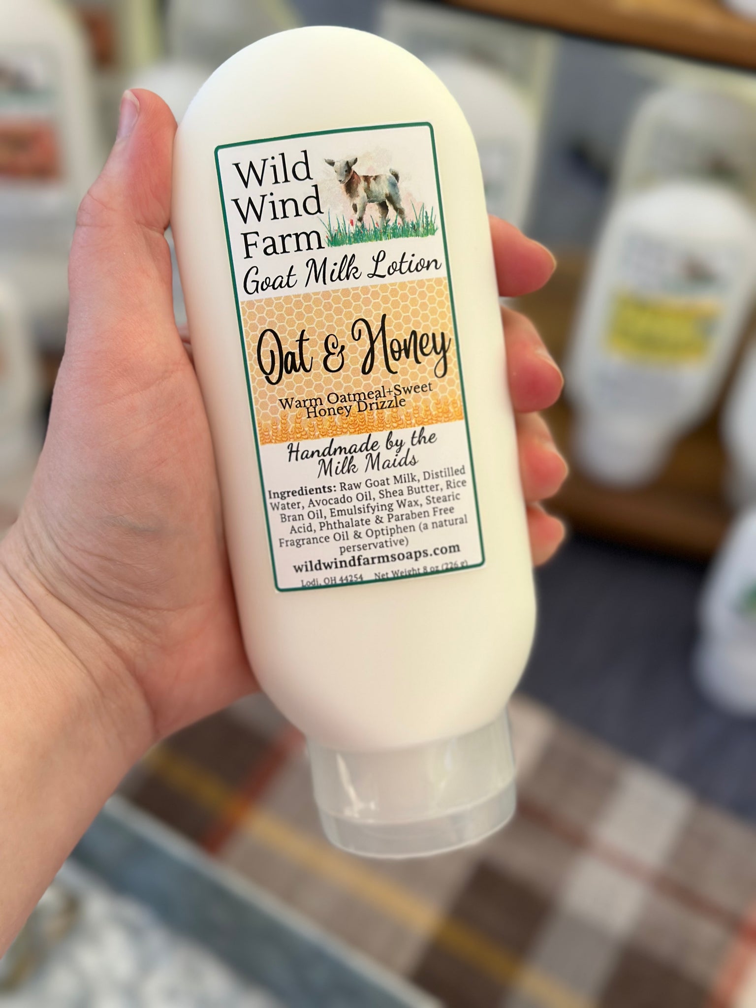 Natural - Goat Milk Lotion - 8 oz – Simply Making It