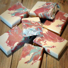 Load image into Gallery viewer, Cranberry and Oak Goat Milk Soap
